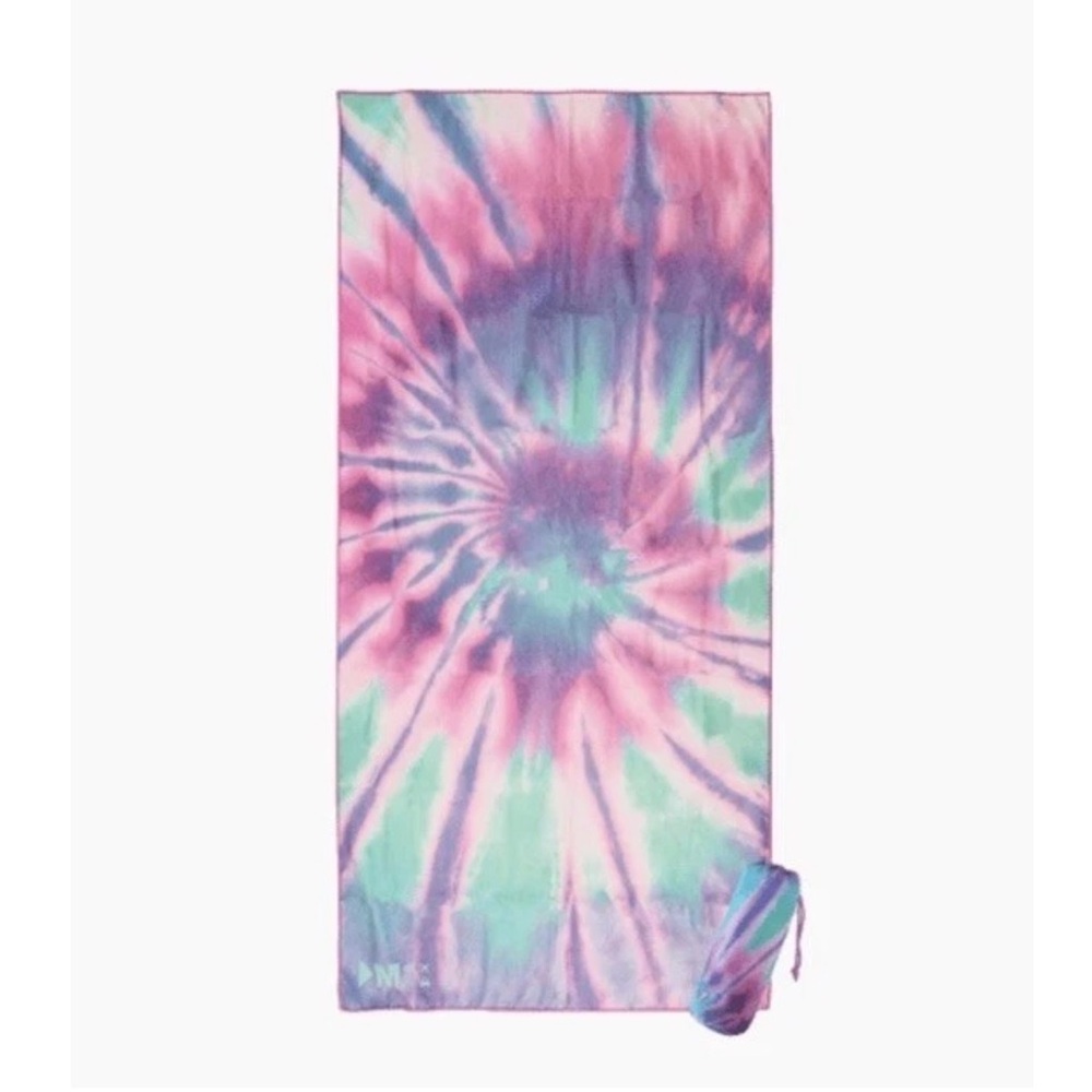 My Tagalongs Tie-Dye Beach Towel